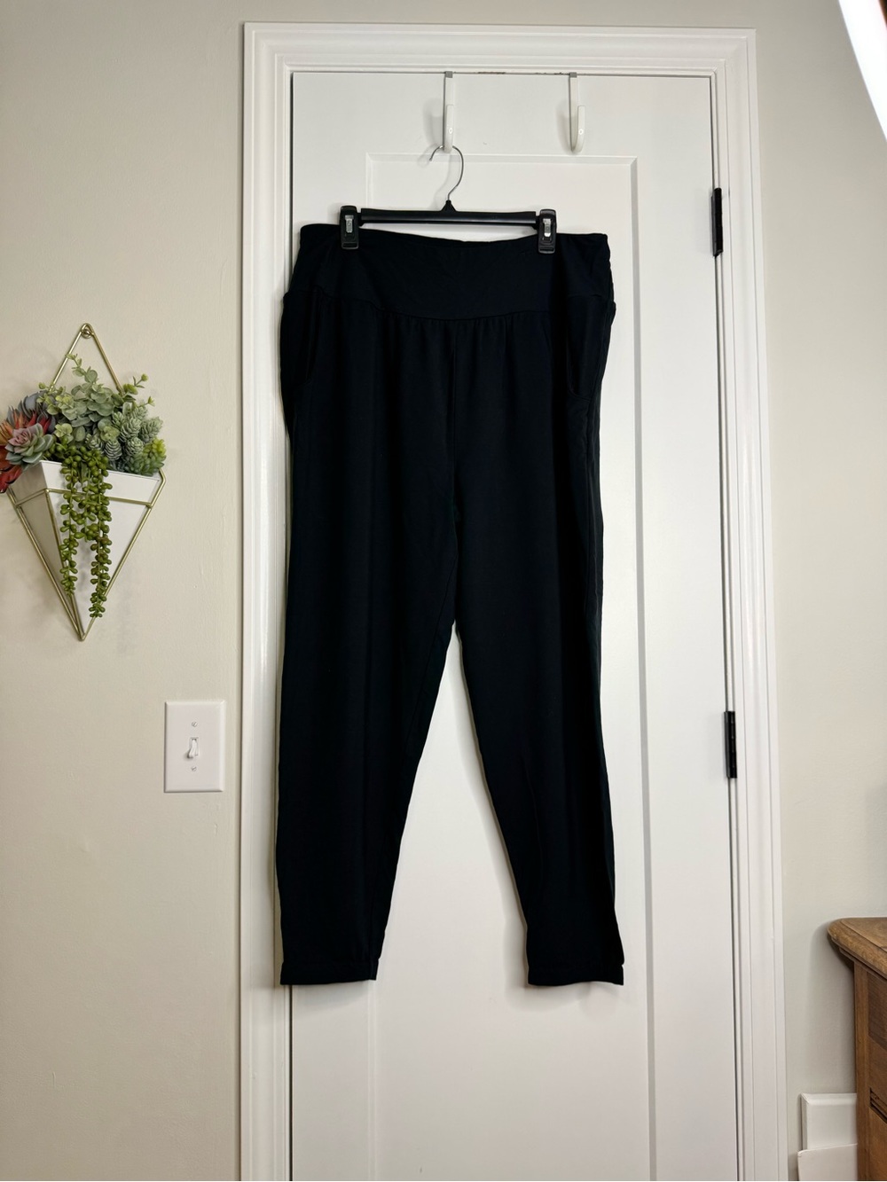 Garnet Hill Barrel Leg knit Pants